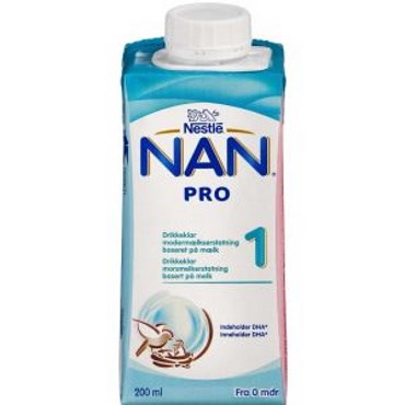 Modermælkserstatning Nan Pro 1 Drikkeklar