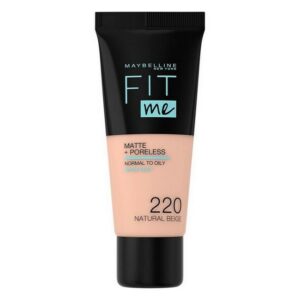 Maybelline - Fit Me Matte + Poreless Foundation 220 Natural Beige