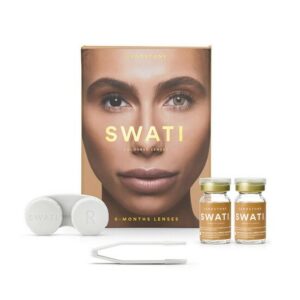 SWATI - Farvede Kontaktlinser 6 Måneder Sandstone