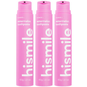 3 x Hismile Toothpaste 60 gr. - Watermelon