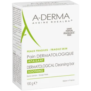 A-DERMA Dermatological Cleansing Bar 100 gr.