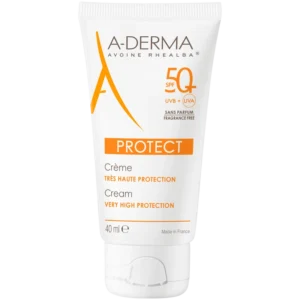 A-DERMA Protect Cream SPF 50+ Fragrance Free 40 ml