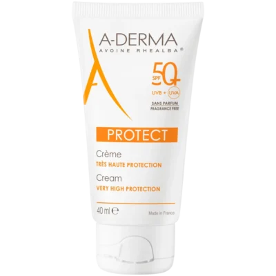 A-DERMA Protect Cream SPF 50+ Fragrance Free 40 ml