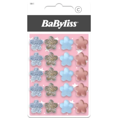 BaByliss KIDS Mini Hair Clips (1991) 20 Pieces