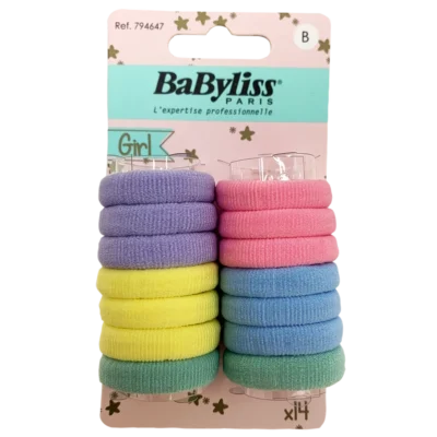 BaByliss KIDS Mini Jumbo Elastics (6478) 14 Pieces