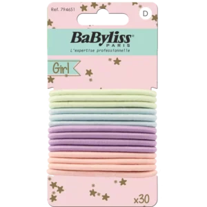 BaByliss KIDS Multi Colors Elastics (6515) 30 Pieces