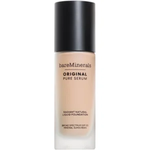 bareMinerals Original Pure Serum Radiant Natural Liquid Foundation SPF 20 - 30 ml - 1 Fair Cool