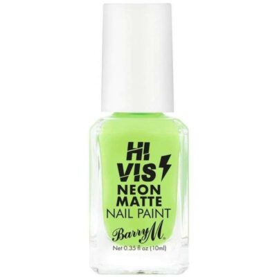 Barry M Hi Vis Neon Matte Nail Paint 10 ml - Lime Spark