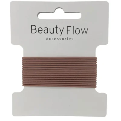 Beauty Flow Basic Hairtie 15 Pieces - Tulip