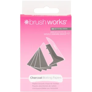 Brushworks Charcoal Blotting Papers 100 Pieces