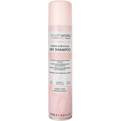 Brushworks Refresh & Revitalise Floral Dry Shampoo 200 ml