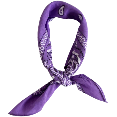 By Stær Fie Scarf - Purple