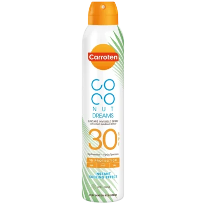 Carroten Suncare Invisible Spray SPF 30 - 200 ml