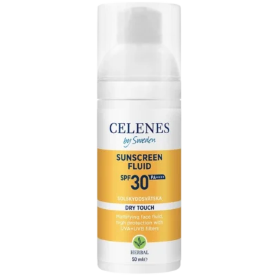 Celenes Herbal Sunscreen Dry Touch Fluid SPF 30 - 50 ml