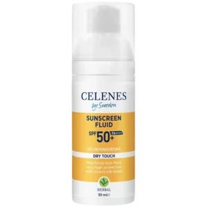 Celenes Herbal Sunscreen Dry Touch Fluid SPF 50 - 50 ml