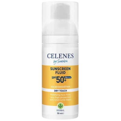 Celenes Herbal Sunscreen Dry Touch Fluid SPF 50 - 50 ml