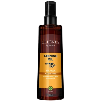 Celenes Herbal Tanning Oil SPF 15 - 200 ml