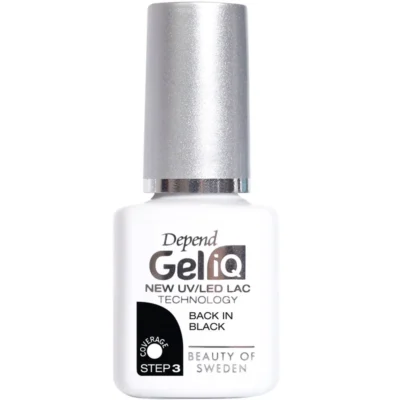 Depend Cosmetic Gel iQ Polish Step 3 - 5 ml - Back in Black
