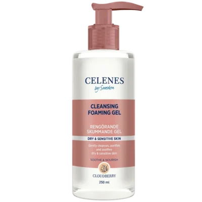 Celenes Cloudberry Cleasing Foaming Gel / Dry-Sensitive 250 ml