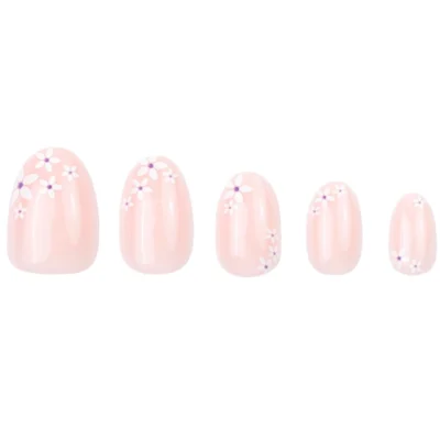 DUFFBEAUTY Reusable Instant Press-on Manicure 30 Pieces - Lovely Daisy