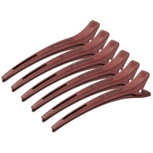 HH Simonsen Carbon Clips 6 Pieces - Dark Red