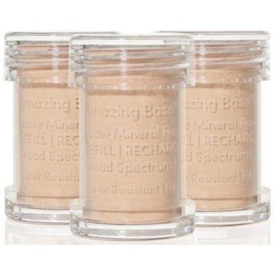 Jane Iredale Amazing Base Loose Mineral Powder SPF 20 Refill 3 Pieces 7,5 gr. - Amber