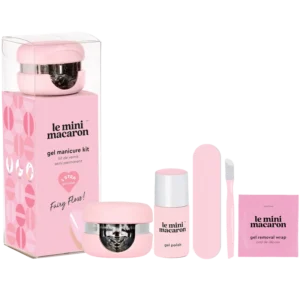 Le Mini Macaron Gel Manicure Kit - Fairy Floss