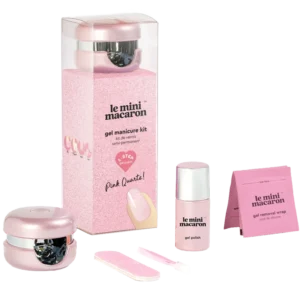 Le Mini Macaron Gel Manicure Kit - Pink Quartz