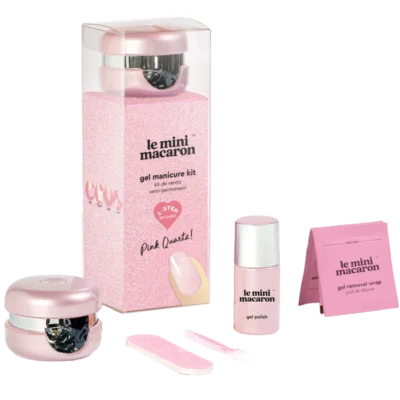 Le Mini Macaron Gel Manicure Kit - Pink Quartz