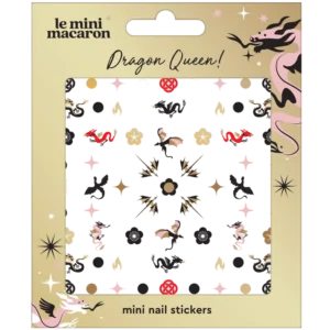 Le Mini Macaron Mini Nail Art Stickers - Dragon Queen