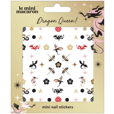 Le Mini Macaron Mini Nail Art Stickers - Dragon Queen