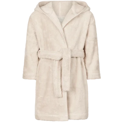 Lille Kanin Bathrobe Terry 3-4 Years - Vanilla Ice
