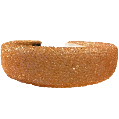 By Stær LIN Hairband - Glitter Peach