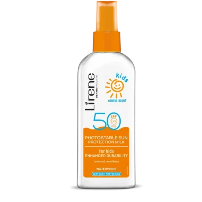 Lirene Sun Protection Milk KIDS Vanilla Scent SPF 50 - 150 ml