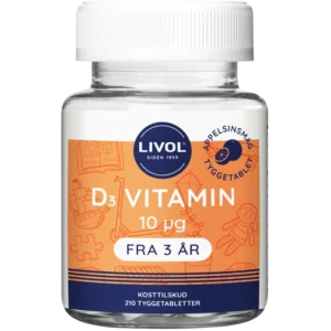 Livol D3-Vitamin 210 Pieces