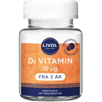 Livol D3-Vitamin 210 Pieces
