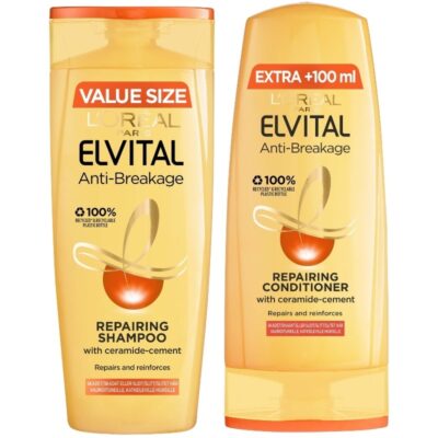 L'Oreal Paris Elvital Anti-Breakage Repairing Set 400 + 300 ml