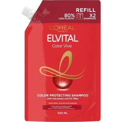 L'Oreal Paris Elvital Refill Eco-Pack Color Vive Shampoo 500 ml