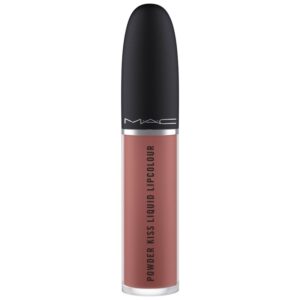 MAC Powder Kiss Liquid Lipcolour 3 gr. - Over The Taupe