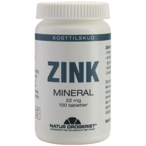 Natur Drogeriet Zink 22 mg 100 Pieces