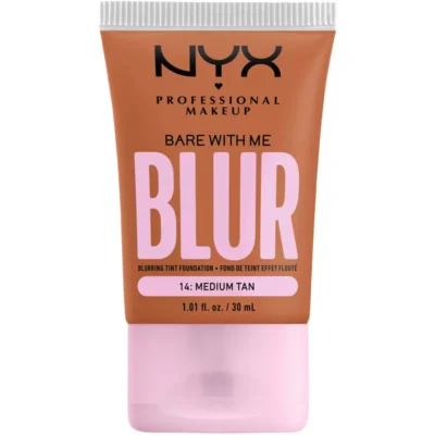 NYX Prof. Makeup Bare With Me Blur Tint Foundation 30 ml - 14 Medium Tan