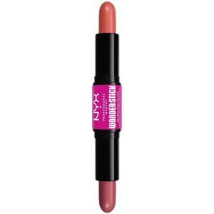 NYX Prof. Makeup Wonder Stick Dual-Ended Cream Blush Stick 8 gr. - 02 Honey Orange + Rose