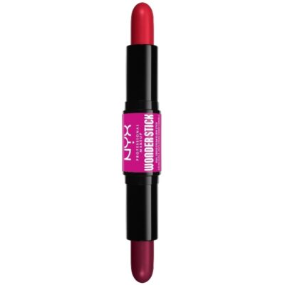 NYX Prof. Makeup Wonder Stick Dual-Ended Cream Blush Stick 8 gr. - 05 Bright Amber + Fuchsia
