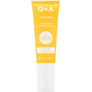 Q+A Peptide Renewing Face Sunscreen SPF 50 - 50 ml