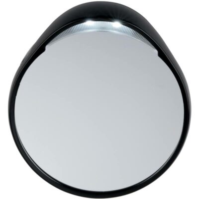 Tweezerman Tweezemate 10x Lighted Mirror - Black