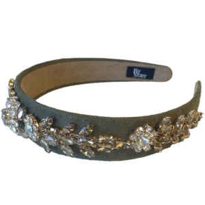 By Stær VITA Hairband - Army With Stone