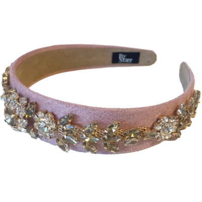 By Stær VITA Hairband - Rose With Stone