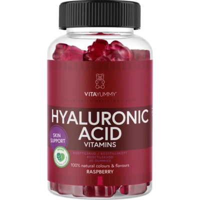 VitaYummy Hyaluronic Acid Raspberry 60 Pieces