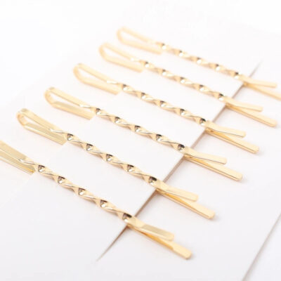 NICMA Styling Golden Hair Pins 6-pack