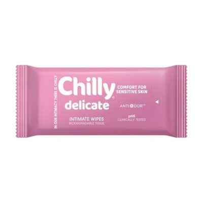 Chilly - Delicate Intimate Hygiene Wipes - 12 Stk